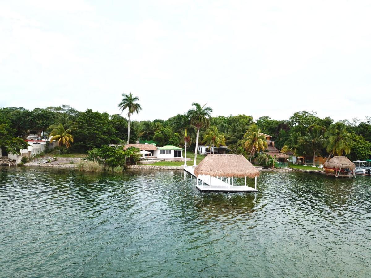 Royal Palm Bacalar Cabanas & Lagoon Club Esterno foto