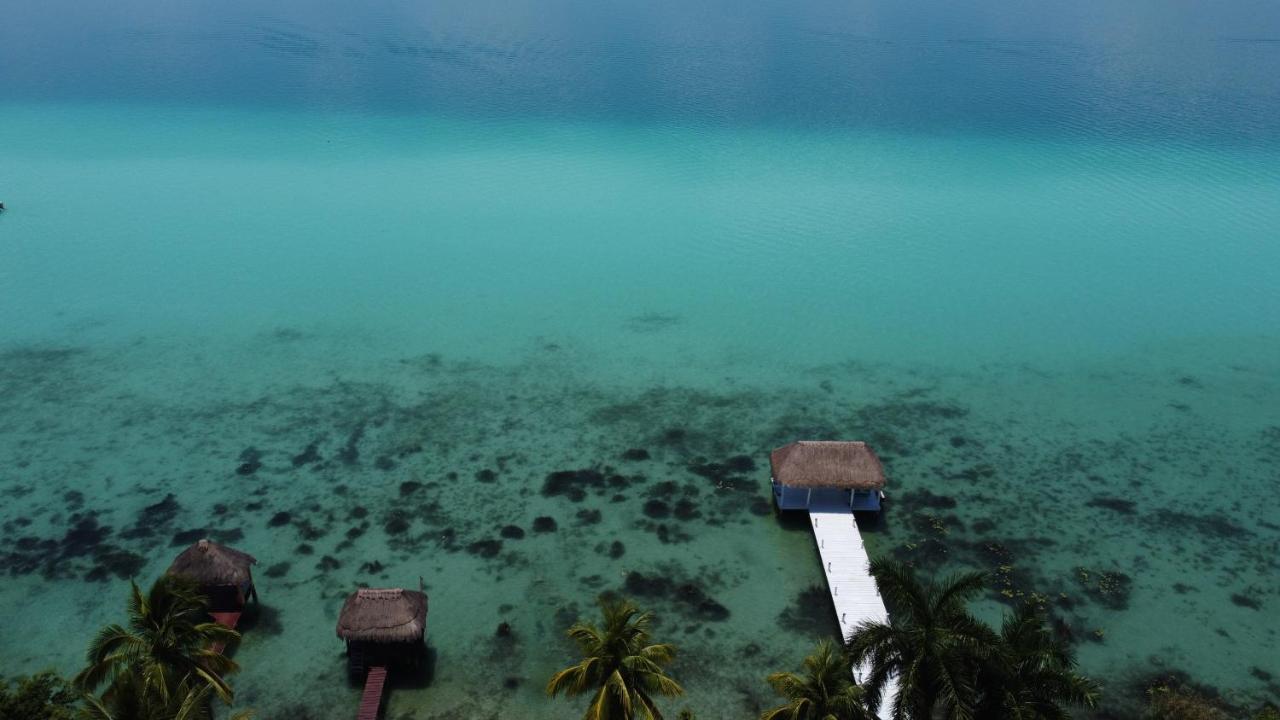 Royal Palm Bacalar Cabanas & Lagoon Club Esterno foto